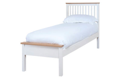 Silentnight Montreal Single Bed Frame - Two Tone.